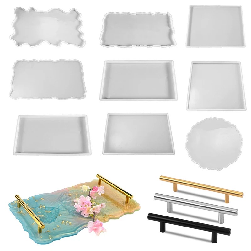 Resin Art Mould - Tray Epoxy Resin Silicone Mold DIY