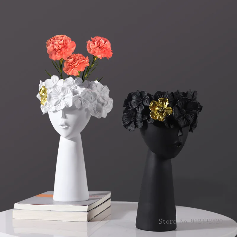 Nordic Resin Crafts Vase Ornam - đánh giá và giá Resin Art Dining Table