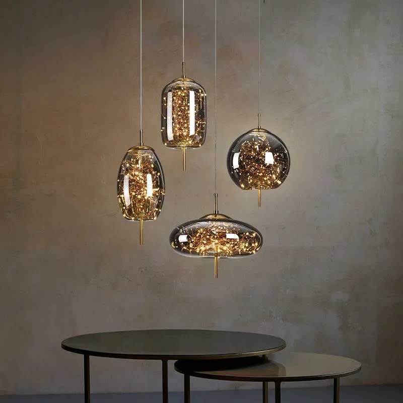 Nordic Luxury Creative Pendant - đánh giá và giá Resin Art Dining Table