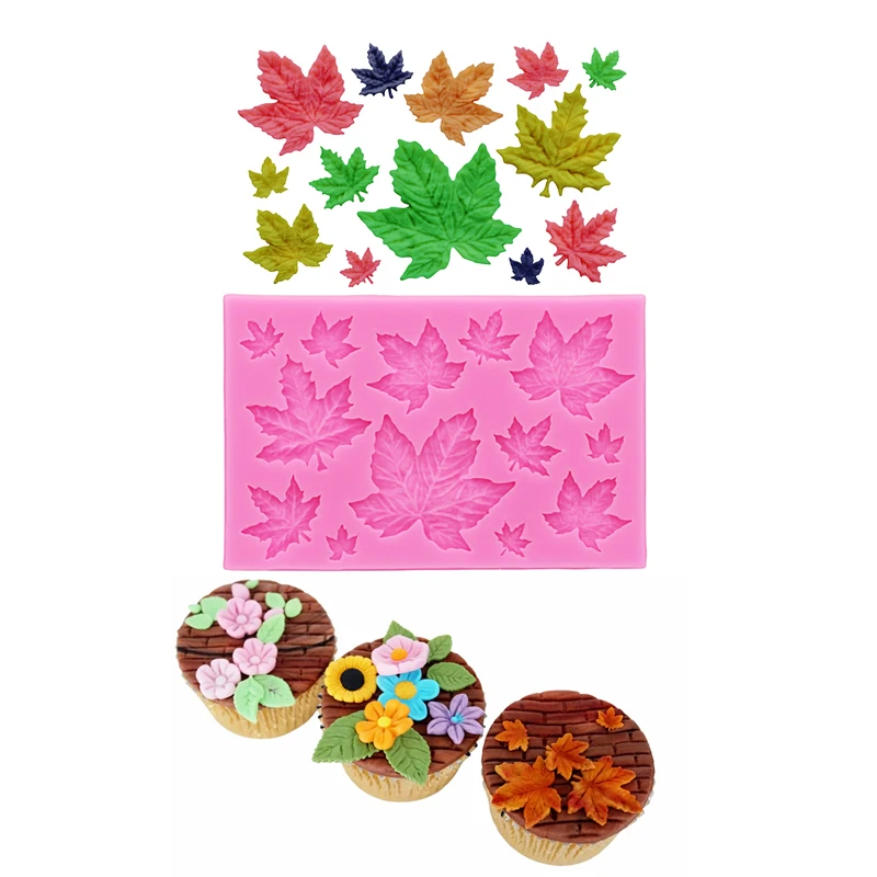 Gj-61 DIY leaf maple leaf sili - đánh giá và giá Resin Art Mould