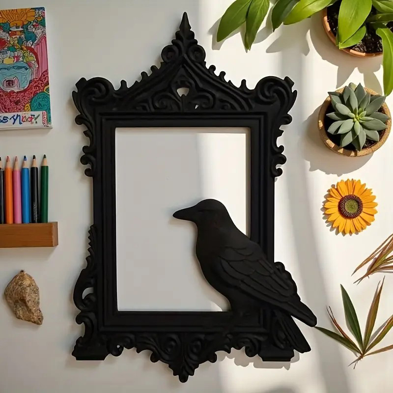 Decorations HaLLoween Crow Bat - đánh giá và giá Resin Art For Photo Frame