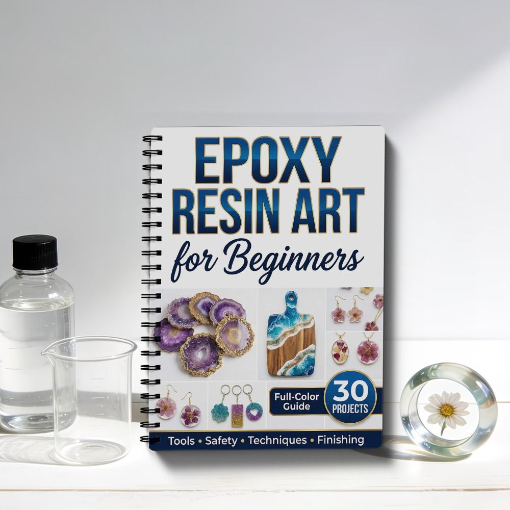 Step-by-Step Epoxy Resin Art H - đánh giá và giá Resin Art Guide Free