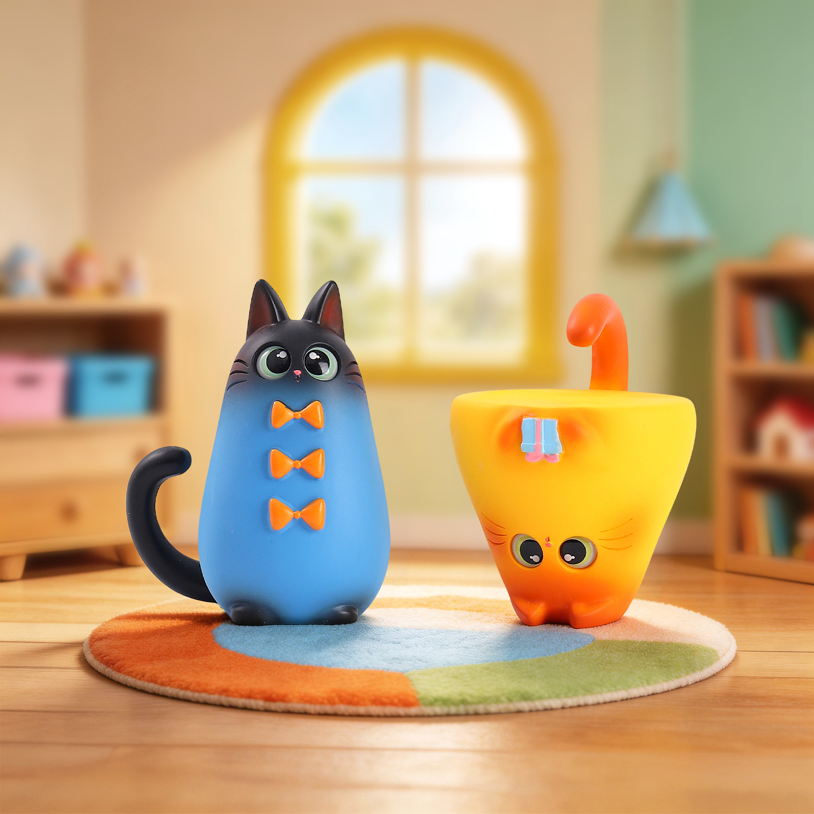 Blind Box Cat Figurine Resin C - đánh giá và giá Resin Art Decoration Items