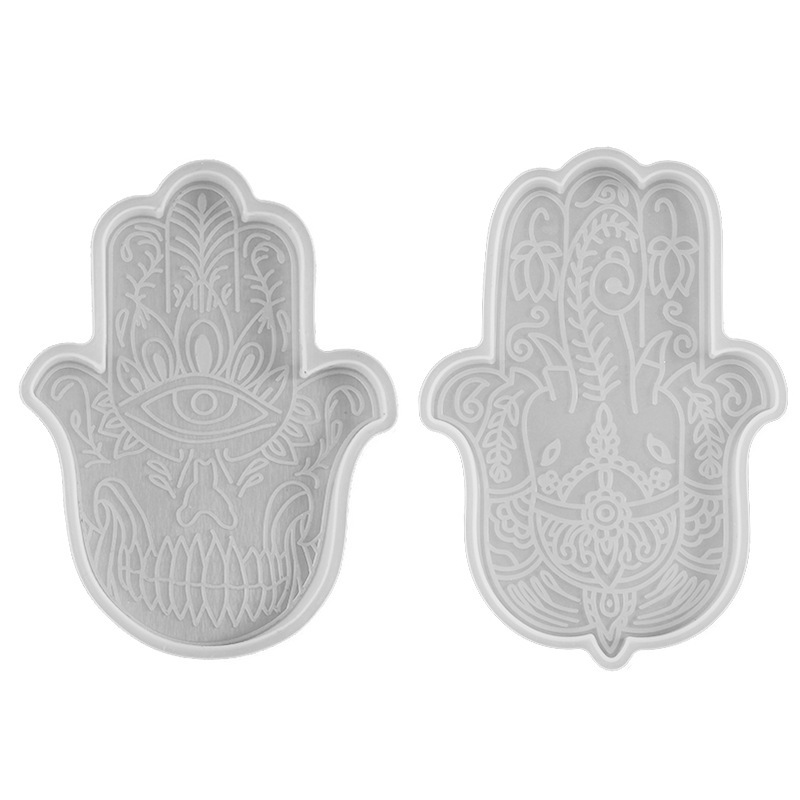 1 Cái DIY Coaster Tay Fatima D - đánh giá và giá Resin Art Mould