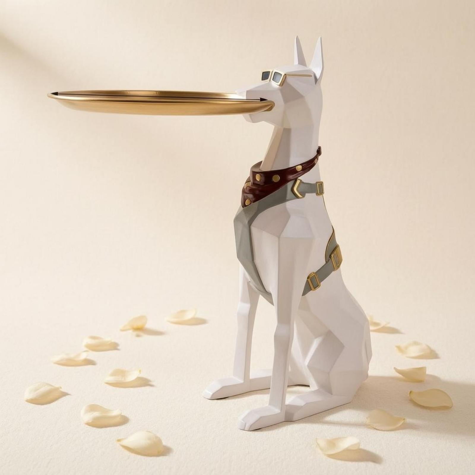 Decorative Doberman Dog Figuri - đánh giá và giá Resin Art Decoration Items