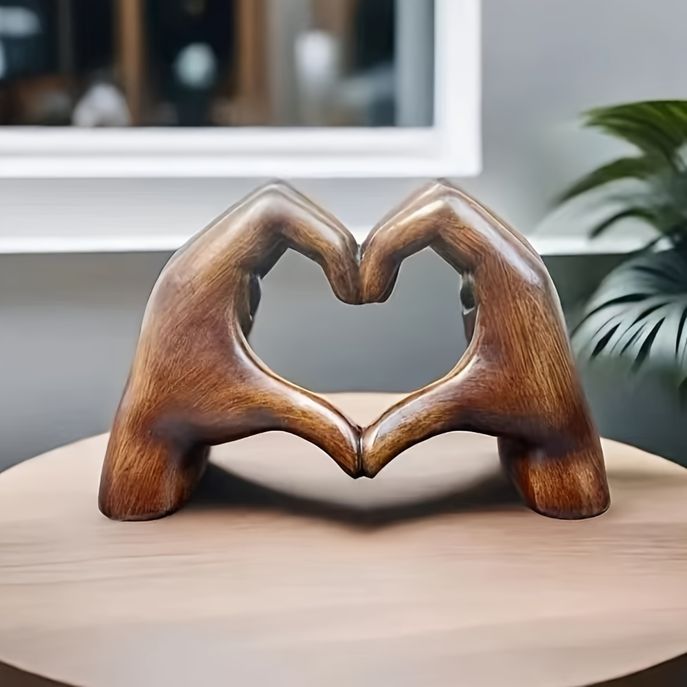 Resin Heart-Shape Item Hand Ca - đánh giá và giá Resin Art Decoration Items
