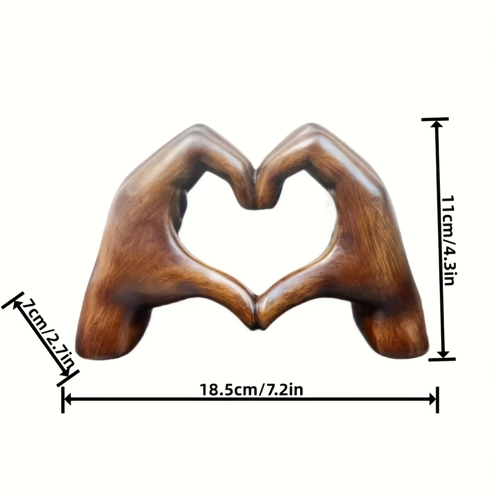 Resin Heart-Shape Item Hand Ca - đánh giá và giá Resin Art Decoration Items