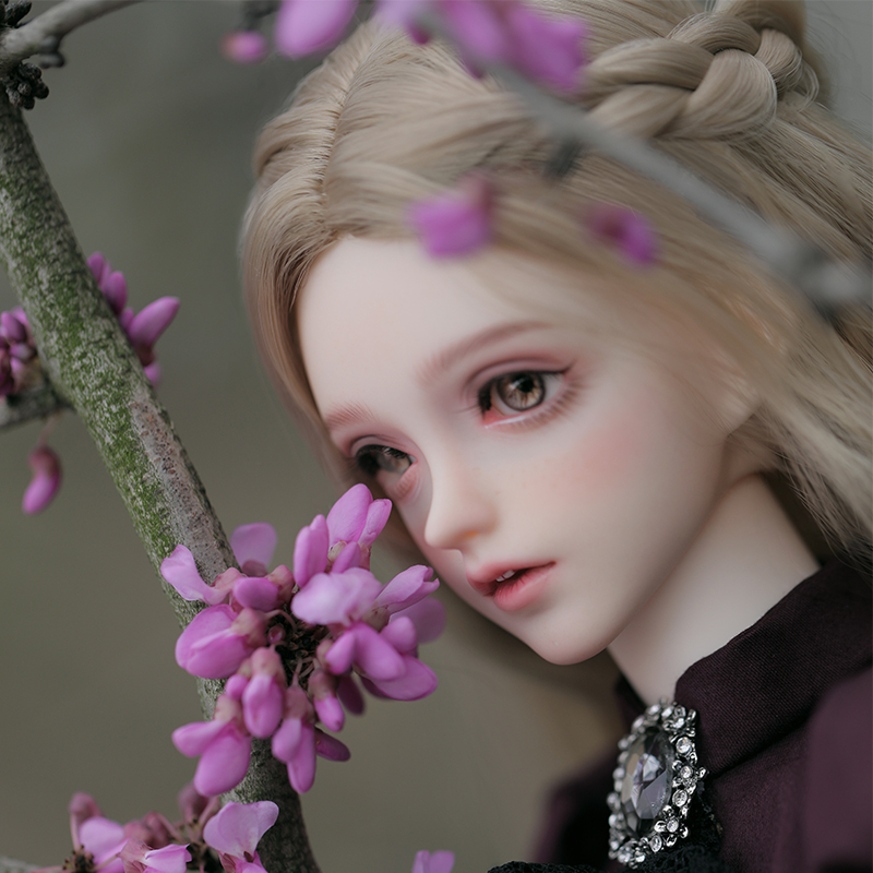 Elina Búp Bê BJD 1/3 Đẹp Thanh - đánh giá và giá Resin Art Purple