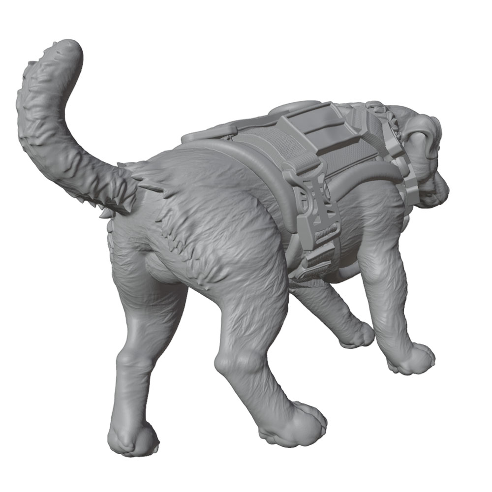 Labrador Retriever Police Dog  - đánh giá và giá Resin Art Guide Free
