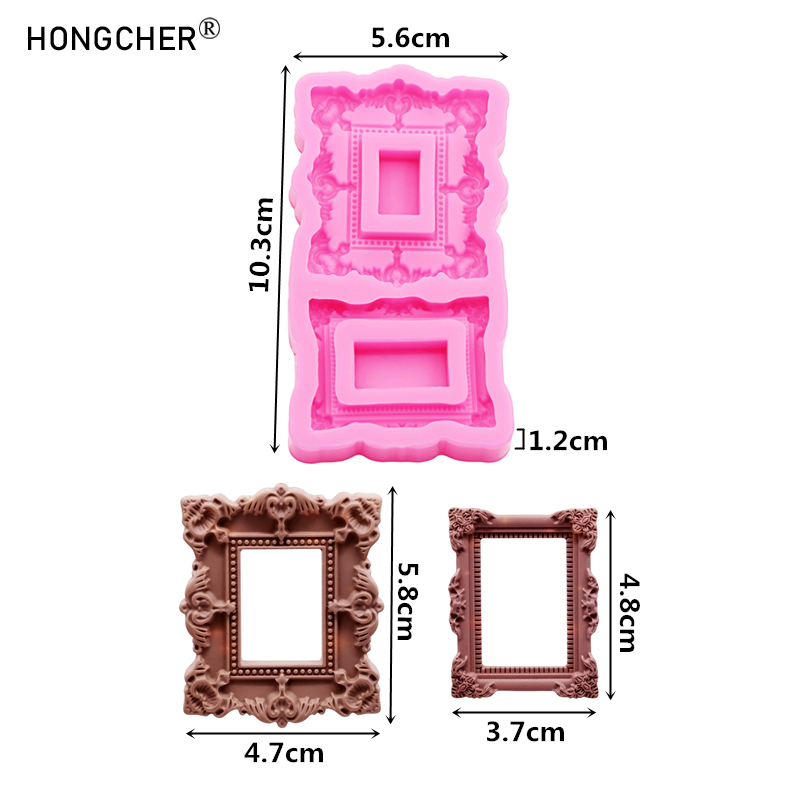 European Embossed Small Photo  - đánh giá và giá Resin Art Mould