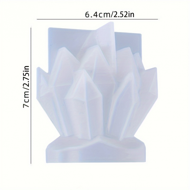 1pcCrystal Cluster Decorative  - đánh giá và giá Resin Art Mould