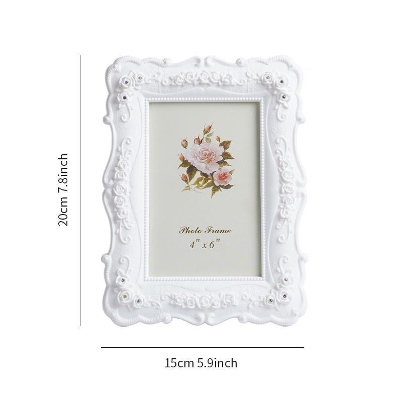 1PC, White Resin Material Rose - đánh giá và giá Resin Art For Photo Frame