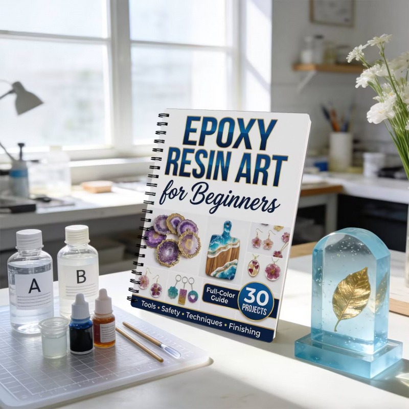Epoxy Resin Art Handbook Begin - đánh giá và giá Resin Art Guide Free