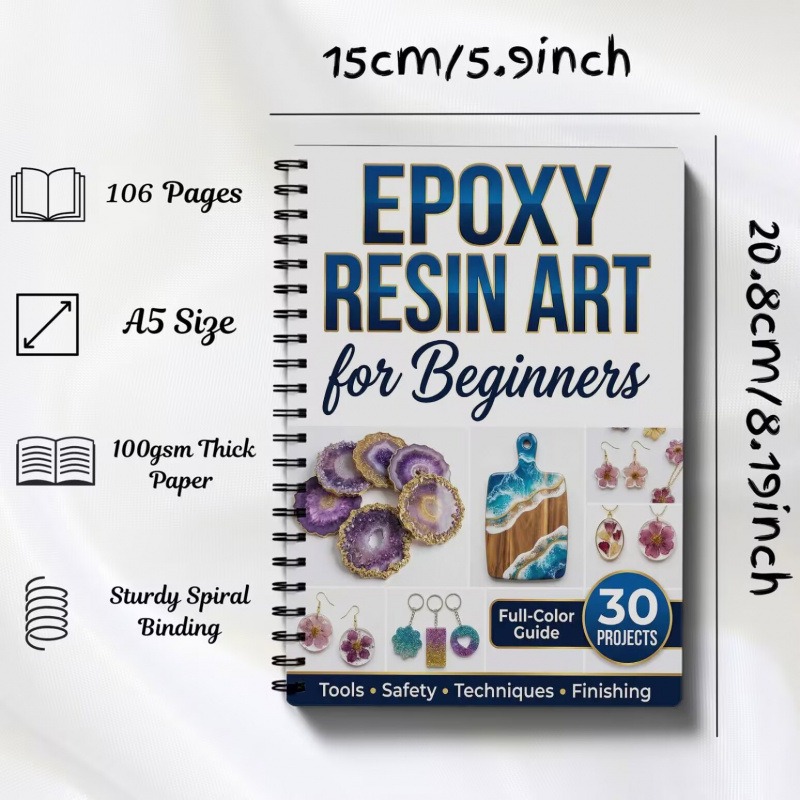 Epoxy Resin Art Handbook Begin - đánh giá và giá Resin Art Guide Free