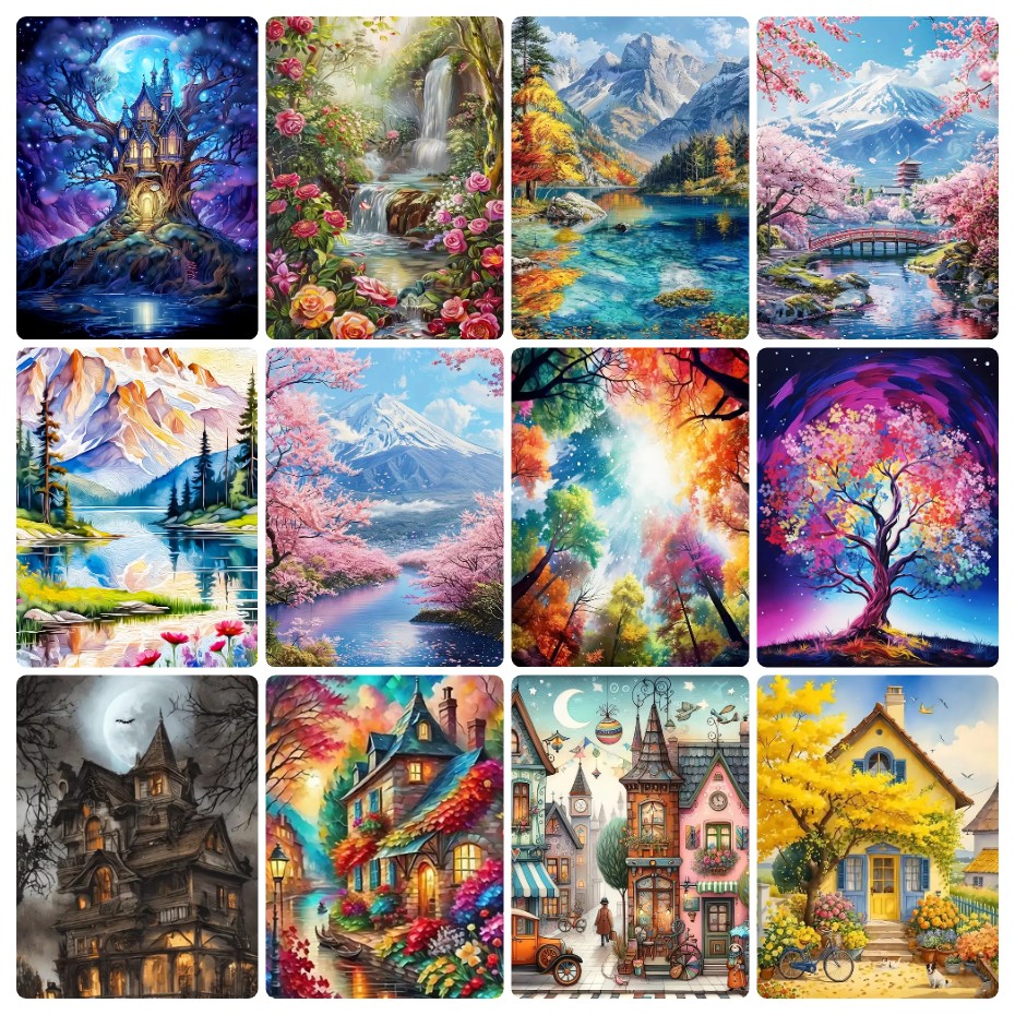 5D DIY Diamond Painting Legend - đánh giá và giá Resin Art Flower