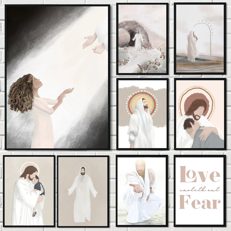 Cartoon Holy Christ Jesus Guid - đánh giá và giá Resin Art Guide Free