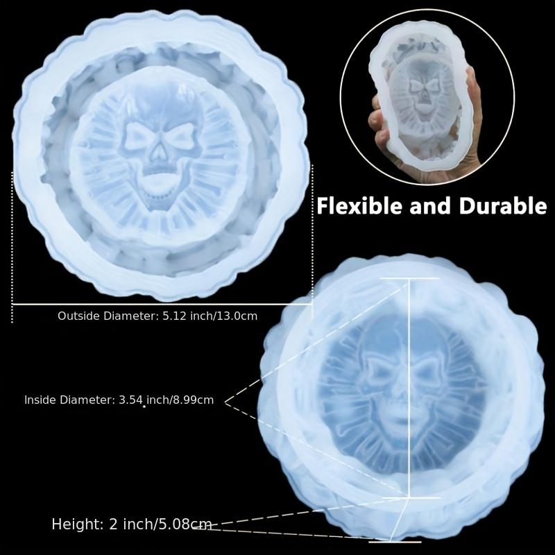 Ashtray mold, skull DIY craft  - đánh giá và giá Resin Art Mould