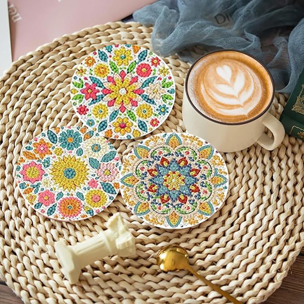 8-Piece Set/Diamond Painting C - đánh giá và giá Resin Art Flower