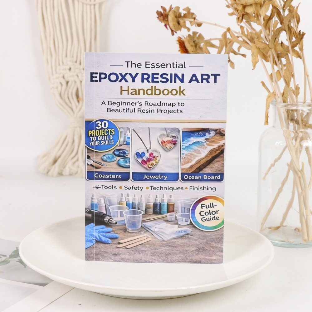 Epoxy Resin Art Handbook, 30 D - đánh giá và giá Resin Art Guide Free