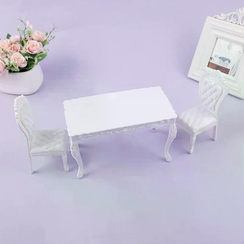 Doll House 1:6 Kitchen Furnitu - đánh giá và giá Resin Art Dining Table