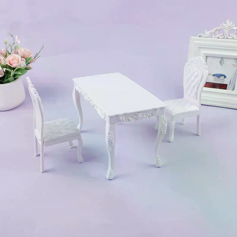 Doll House 1:6 Kitchen Furnitu - đánh giá và giá Resin Art Dining Table
