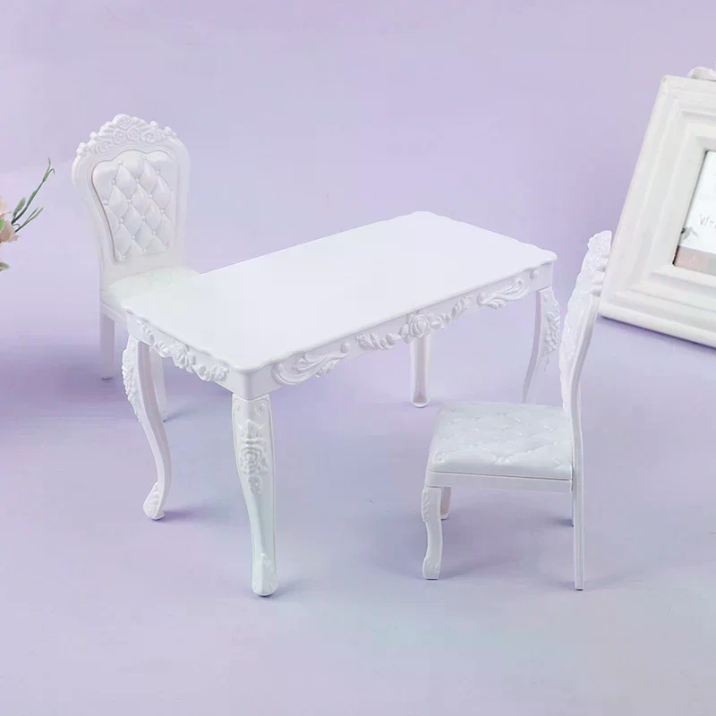 Doll House 1:6 Kitchen Furnitu - đánh giá và giá Resin Art Dining Table