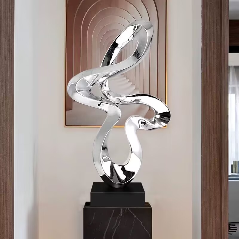 Large Abstract Sculpture Decor - đánh giá và giá Resin Art Decoration Items