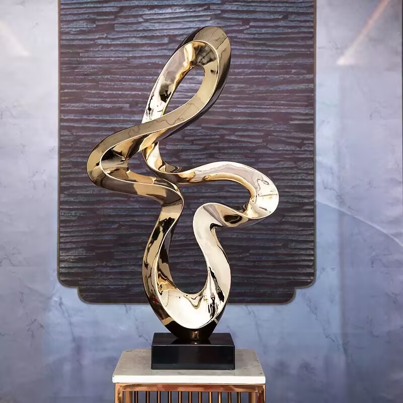Large Abstract Sculpture Decor - đánh giá và giá Resin Art Decoration Items