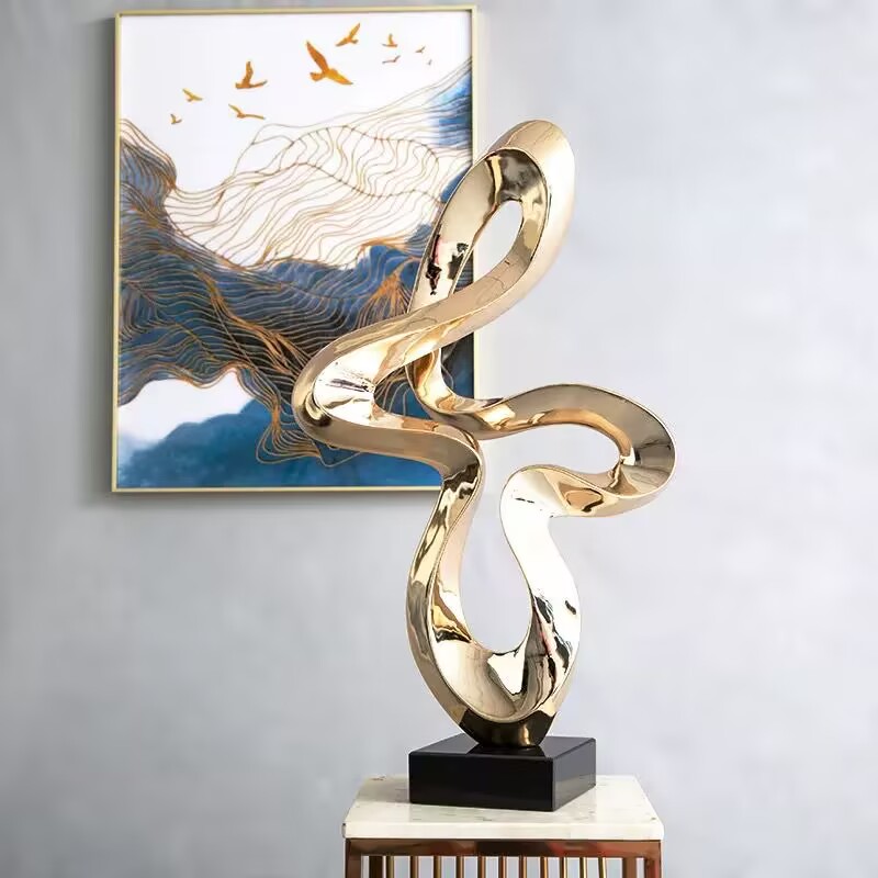 Large Abstract Sculpture Decor - đánh giá và giá Resin Art Decoration Items