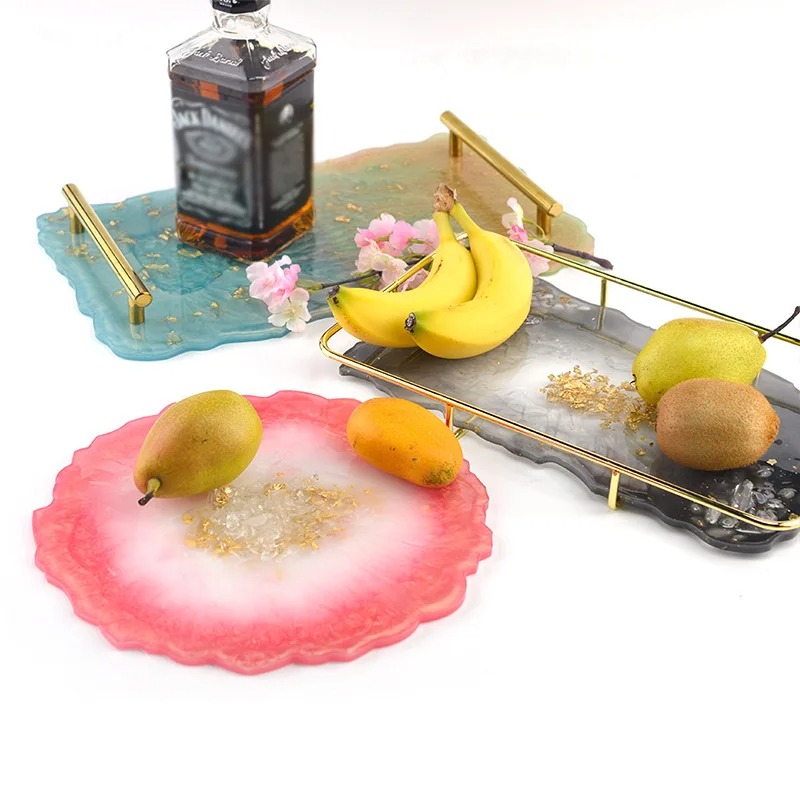 Tray Epoxy Resin Silicone Mold - đánh giá và giá Resin Art Mould