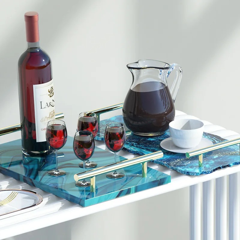 Tray Epoxy Resin Silicone Mold - đánh giá và giá Resin Art Mould