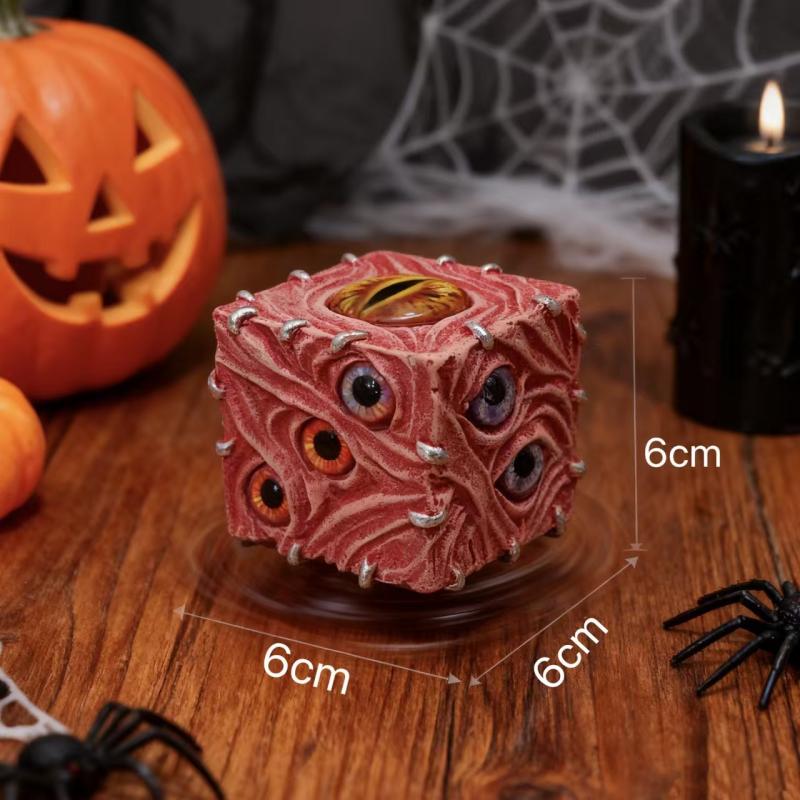 Abstract Eyes Devil Dice Pendu - đánh giá và giá Resin Art Decoration Items