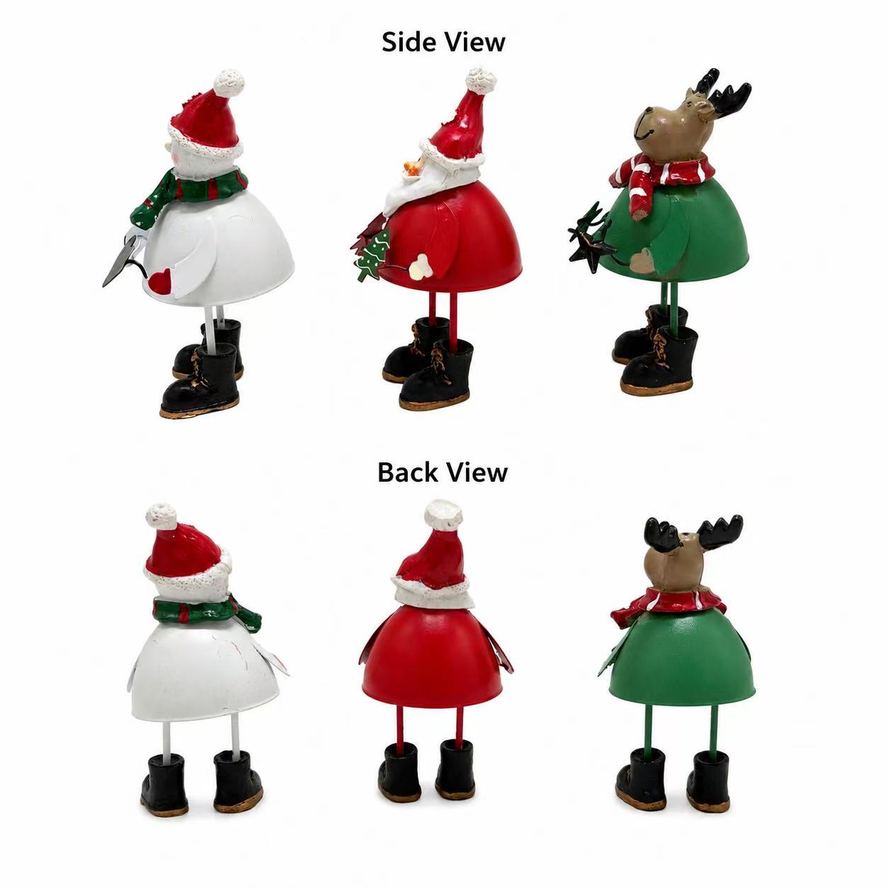 3-Piece Set of Christmas Iron  - đánh giá và giá Resin Art Dining Table